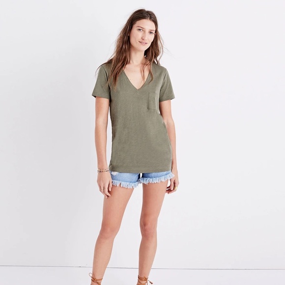 Maxwell Cotton Vneck T-Shirt size medium VGUC - Picture 1 of 6